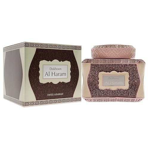Miniatura 3 de Suiza Arabian Dukhoon Al Haram - Productos de lujo de Dubai - Incienso en polvo duradero y adictivo - Dale a tu hogar un aroma distintivo seductor -