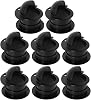 Foosball Table Entry Dishes Replacement Set 16pcs Plastic Operation Entry Cups Heavy Duty Table Football Accessory for Soccer Machines Leisure Game Room Use
