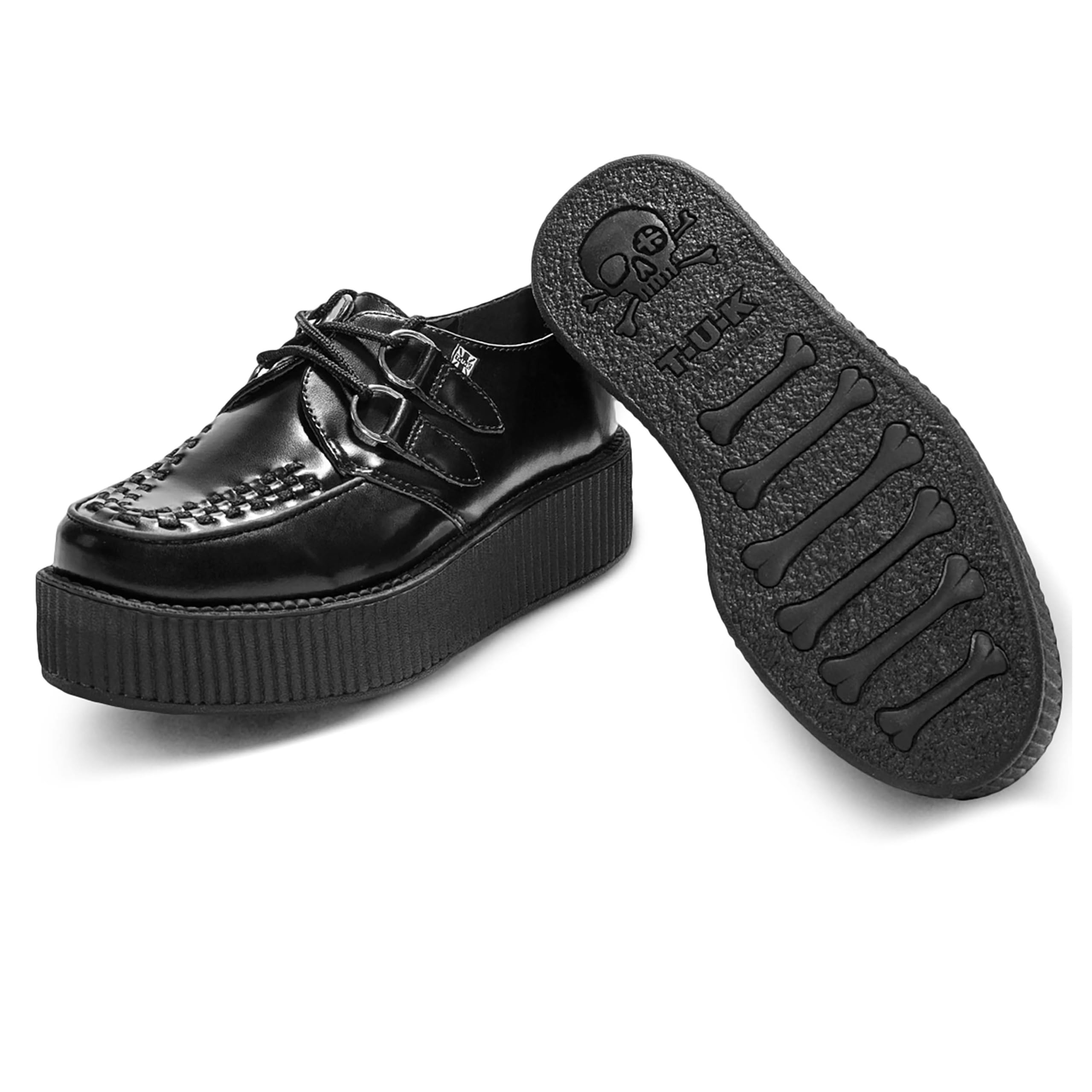 T.U.K Leather Viva High Creeper - Scarpe da Uomo e Donna - Vari Colori
