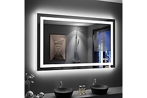 LOAAO LED Bathroom Mirror: Illuminate Your Vanity with Style and Functionality