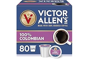 Victor Allen's Colombian Coffee Pods: Savor the Delight of Colombian Beans in Every Cup