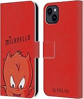 Vista 93 de Head Case Designs Funda de piel con licencia oficial de AC Milan Dream Big Children compatible con Apple iPhone 13 Mini