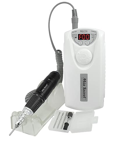 Mia Secret - PRO-274 - Taladro de uñas recargable portátil profesional de velocidad profesional