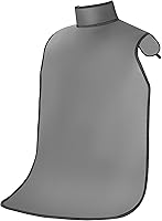 SHINRAY 0.5mm Pb Lead Apron with Thyroid Collar & Hanger - Dental X-Ray Protection Vest for Clinics, Hospitals & Vets