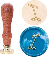 Vista 7 de SWANGSA Sello de cera con letra inicial del alfabeto S, elegante sello de sellado de letras para invitación de fiesta de boda, envoltura de regalo