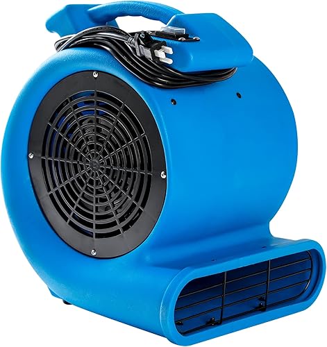 Miniatura 2 de MOUNTO Ventilador para circulación de aire y secadora de alfombras para piso - Potente motor de 1/2HP, secador de alfombras, flujo de aire de 2200