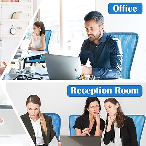 Miniatura 7 de Better Choicet Silla de oficina ergonómica para computadora con lumbar ajustable, silla de escritorio sin brazos, giratoria de malla giratoria con