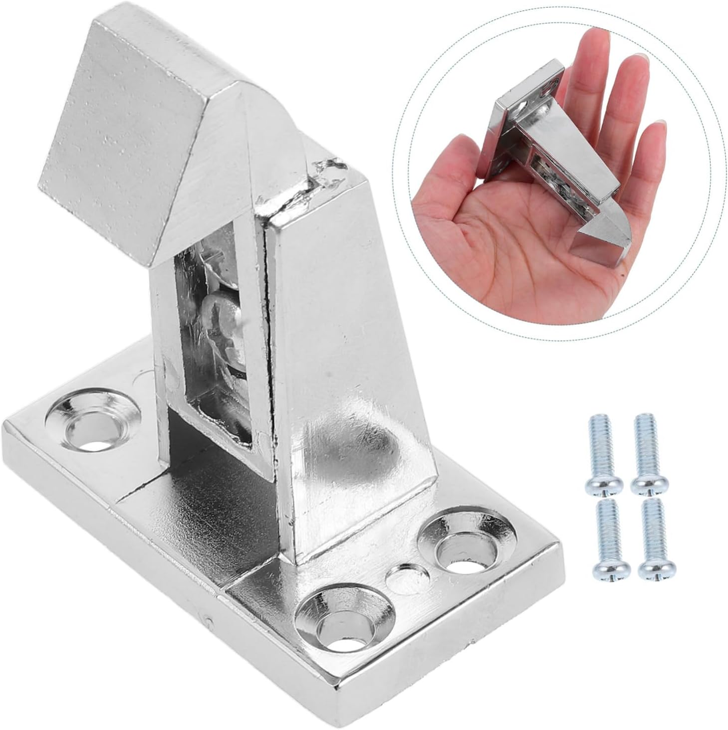 Alipis 1set Rv Refrigerator Door Latch Hook Heavy Duty Easy Installation Freezer Latch for Coolers and Refrigerators Accessory