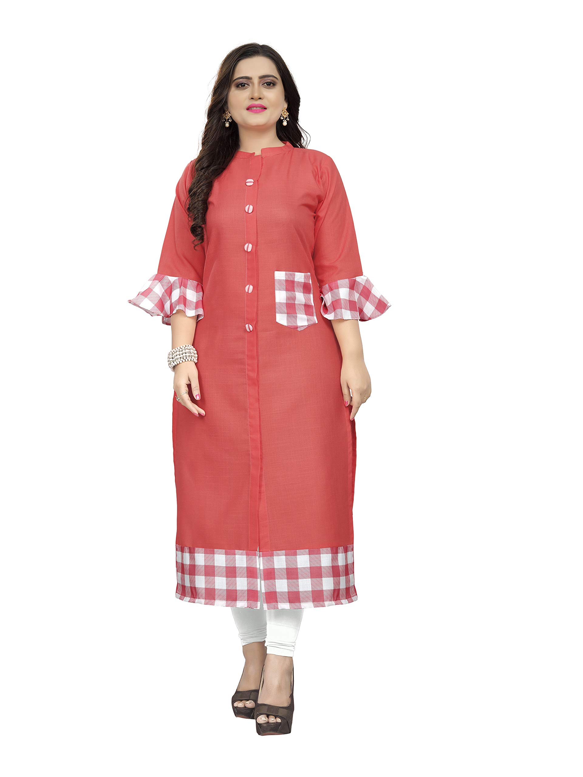 Women's Plus Size Cotton Kurta
