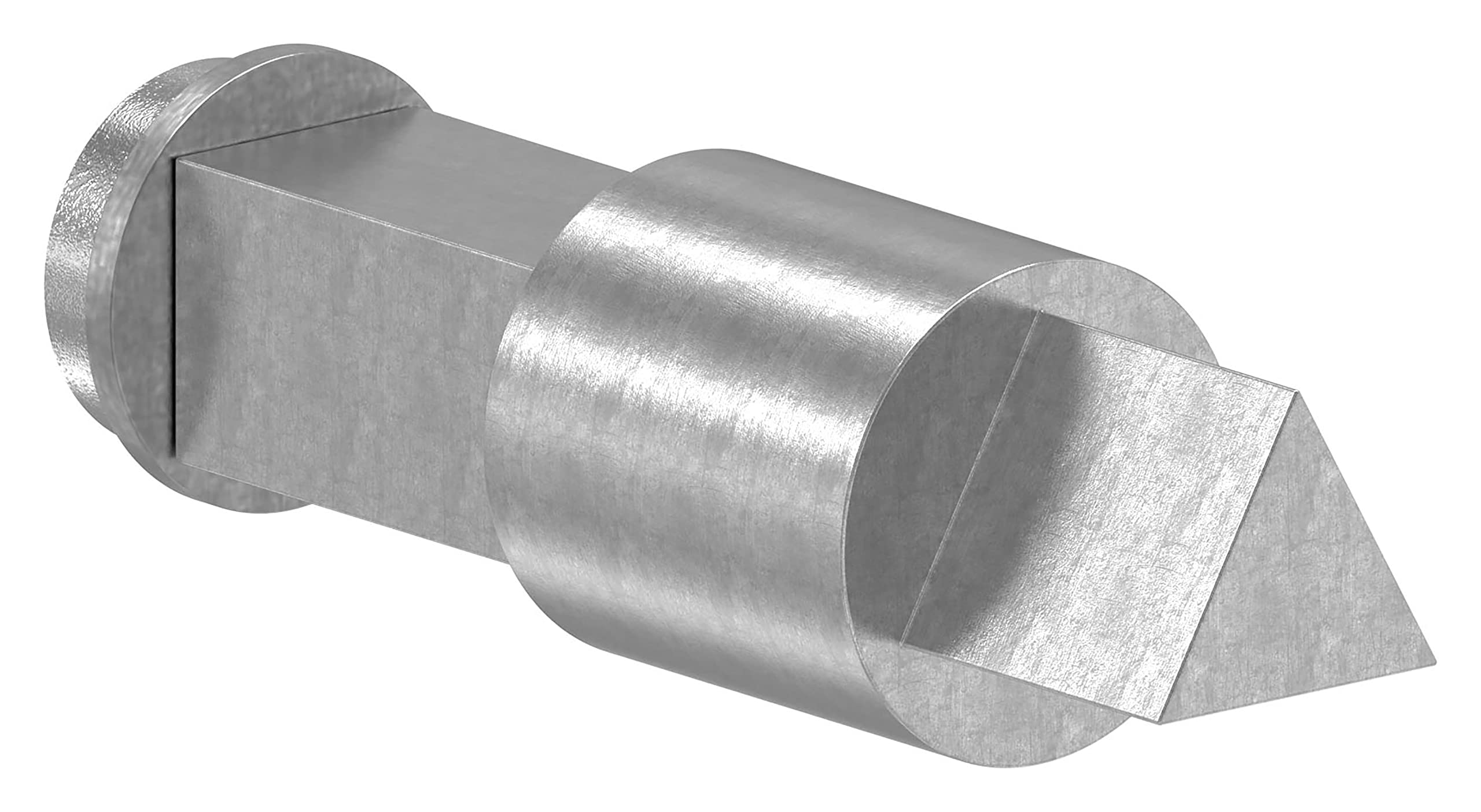 STEINBACHER© | Pasador especial con triángulo de 8mm, con tornillo de fijación M5, acero inoxidable V2A