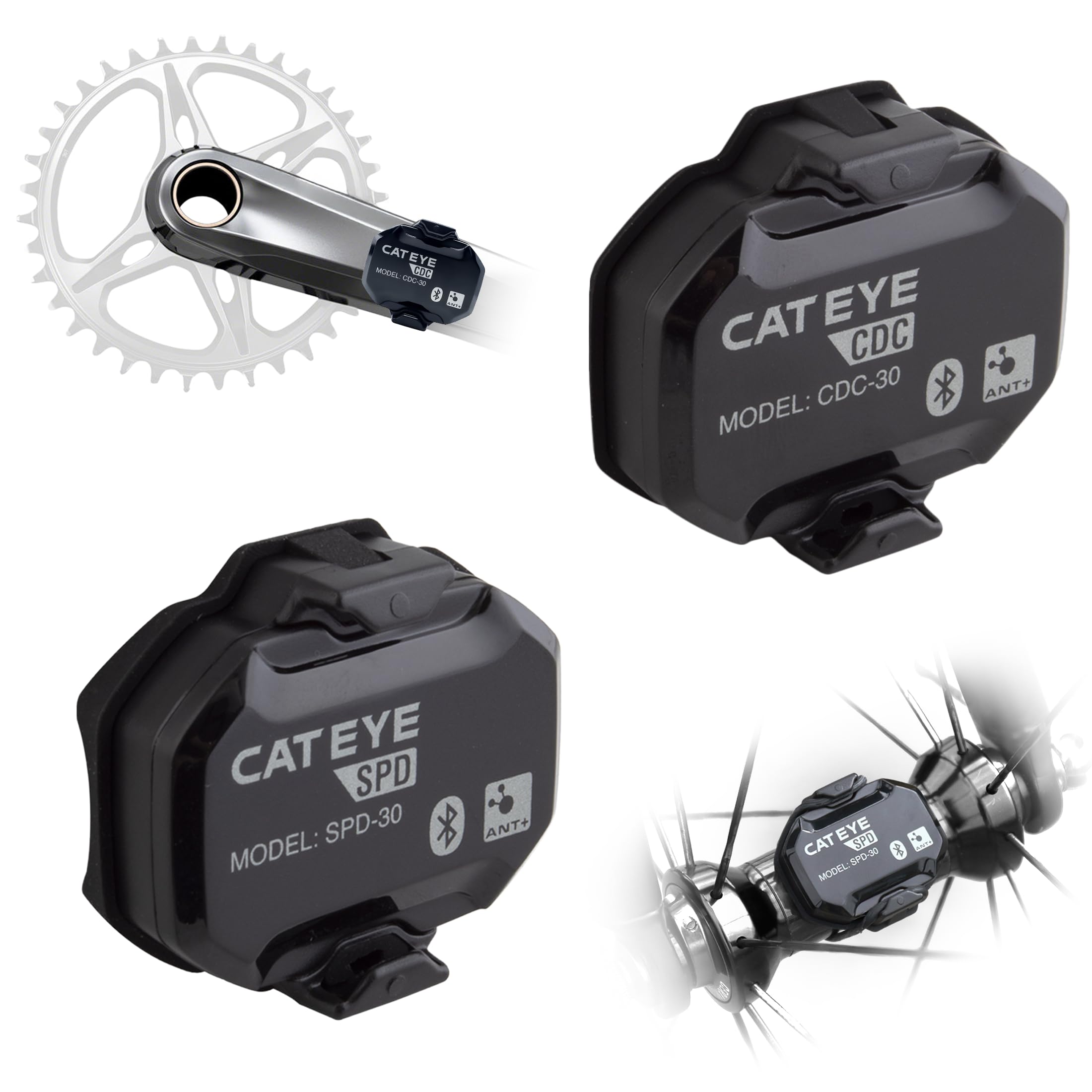 Cateye  Magnetless Speed & Cadence Sensor Kit - No Size