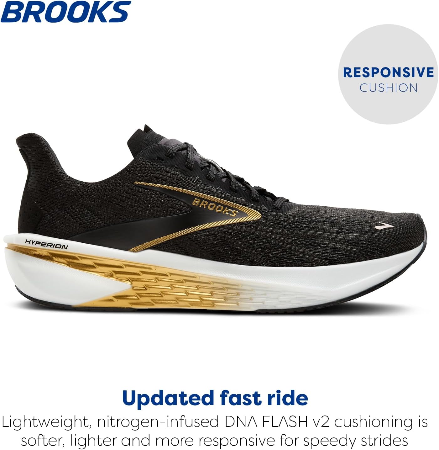 Brooks Men’s Hyperion 2 Neutral Running Shoe