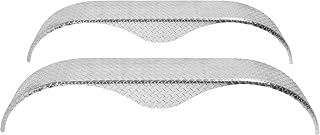 ECOTRIC Diamond Plate Tandem Aluminum Teardrop Fenders image