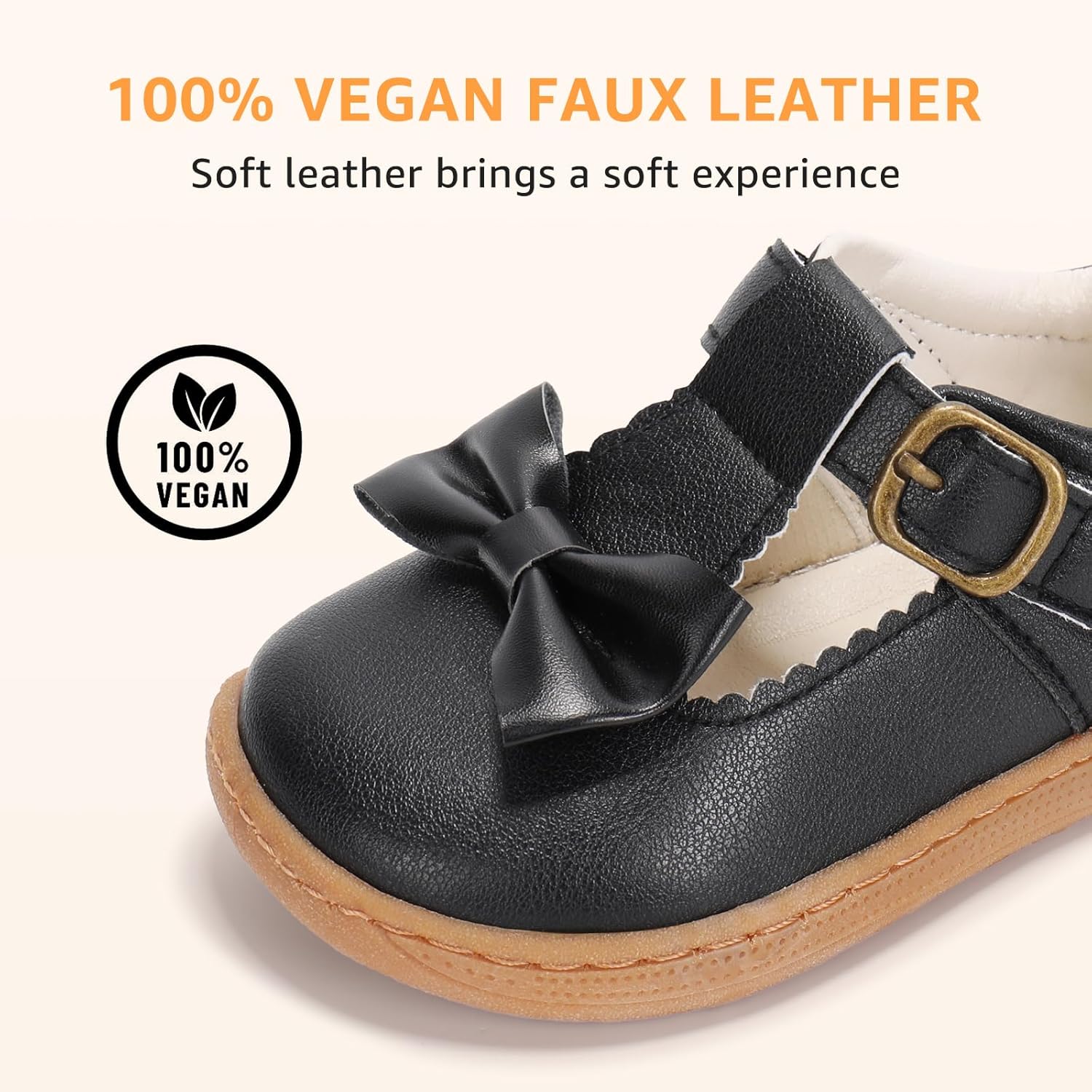 Wide Little Girls Mary Jane Shoes T-Strap Toddler Girls Dress Shoe for Easter Halloween Christmas Wedding Party Church - Image 7