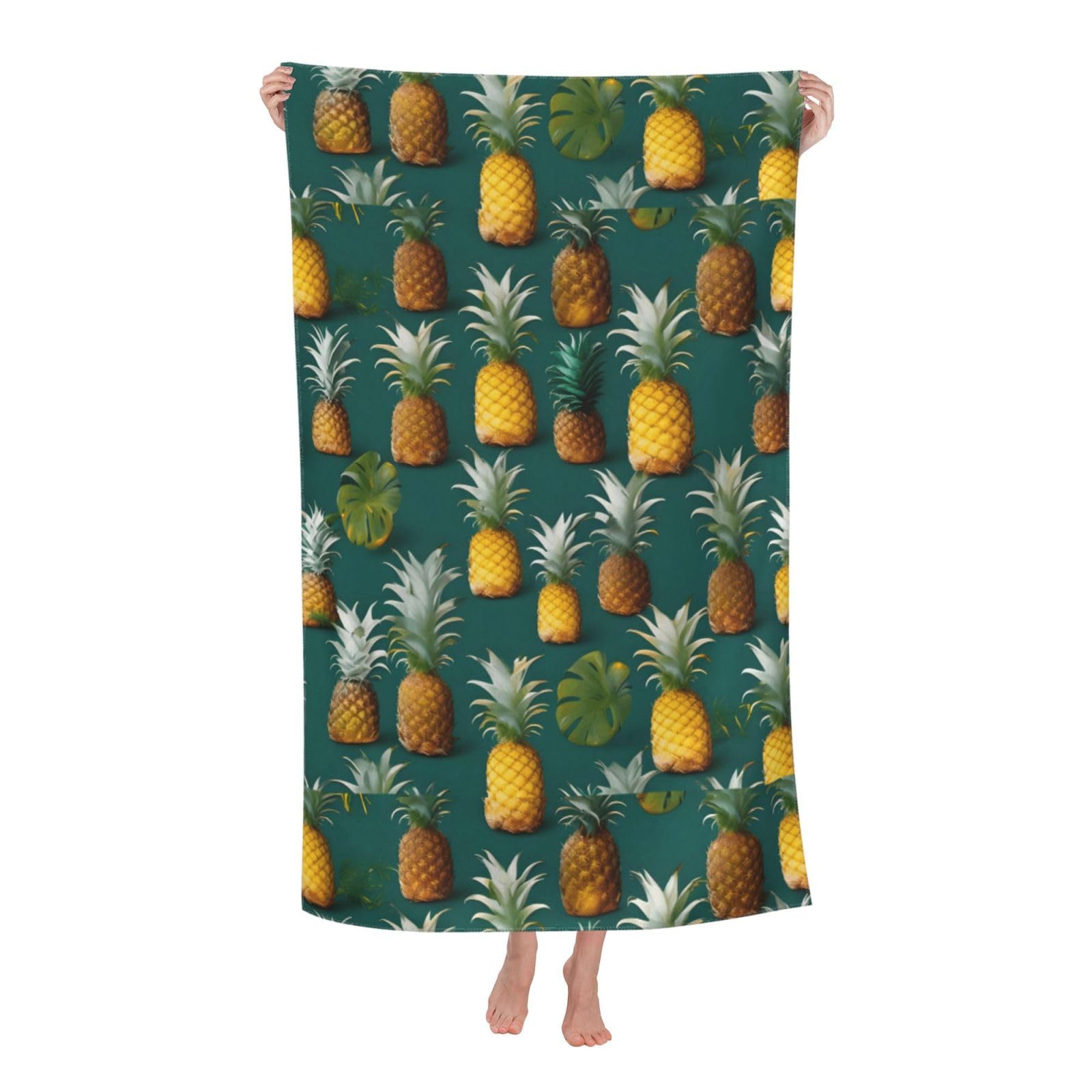 Cbaaghh Tropical Fruit Paradise Print Adult Beach Towels,Beach & Pool Towel,Beach Towels,Towels For Camping