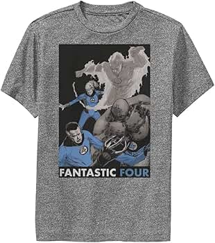 Amazon.com: Marvel Classic Fantastic Four Boys Short Sleeve Amazon.com: Marvel Classic Fantastic Four Boys Short Sleeve