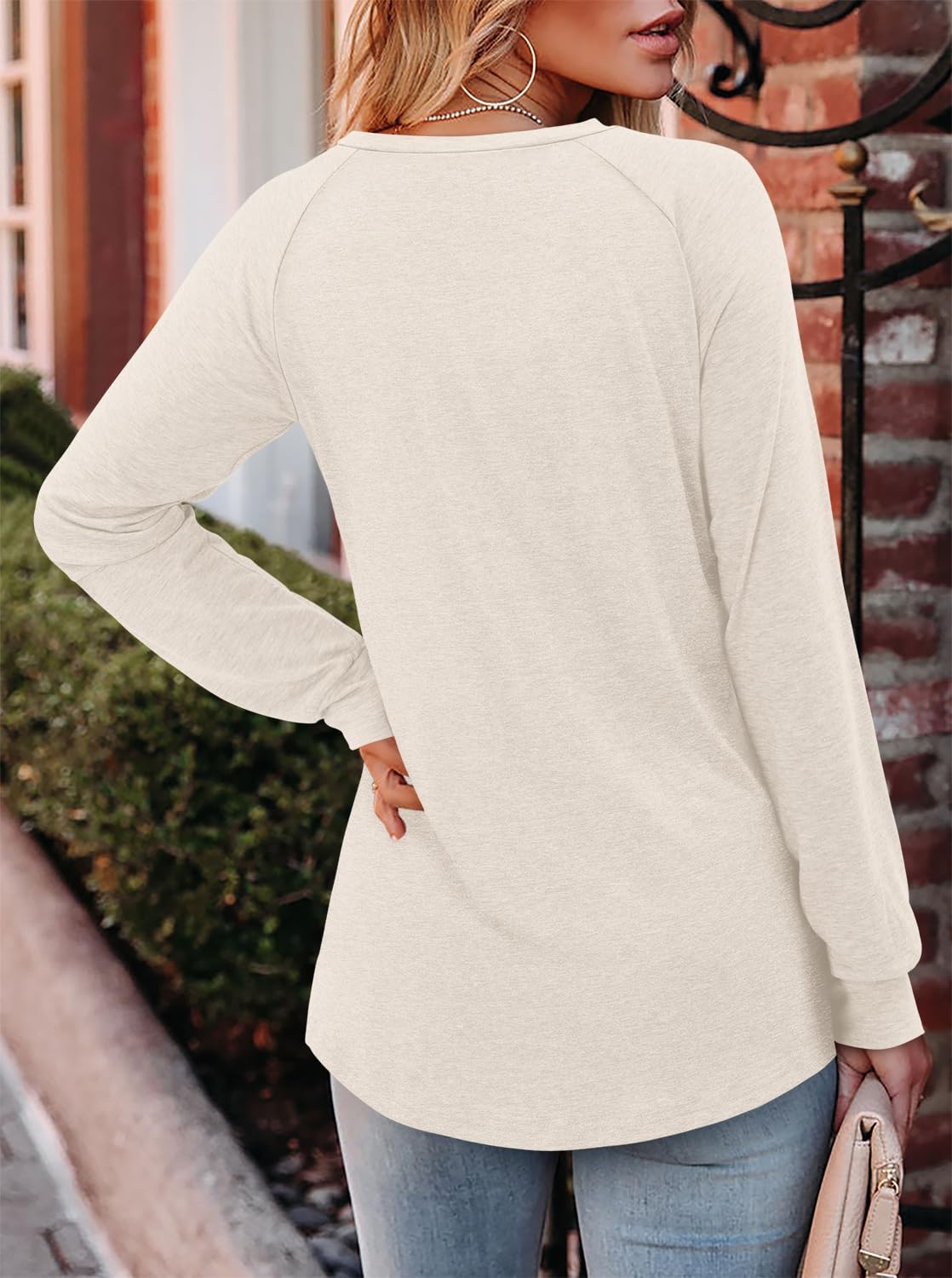 onlypuff レディース トップス 長袖 シャツ 女性用 キュート レディース トップス ファッション 秋 トップス 2024