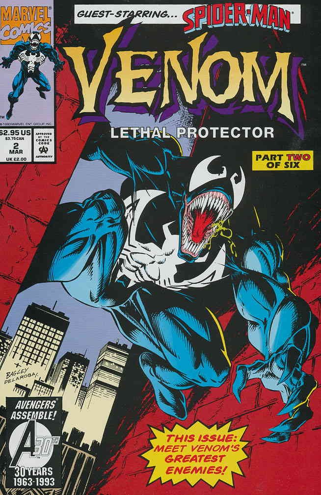 Amazon.com: Venom: Lethal Protector #2 VF/NM ; Marvel comic