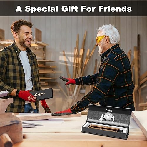 Miniatura 6 de KERYE - Sierra de mano, mini sierra plegable de bolsillo de 5.5 pulgadas, sierra de madera de hoja SK5, herramientas de carpintería, sierra de