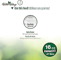 Vista 7 de Nature's Way Brid Products WWGHF1 Top Fill Hummingbird Feeder