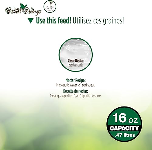 Miniatura 7 de Wild Wings WWGHF1 - Comedero para colibrí color azul