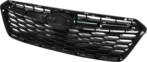 Miniatura 2 de Evan Fischer Conjunto de rejilla compatible con Subaru Impreza 2017-2019 con carcasa negra texturizada e inserto - SU1200170