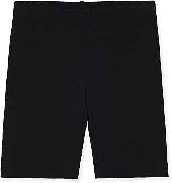 Dreamstar Girls Biker Shorts 6 Pack,Soft Cotton Blend, Pull Onstyle, Assorted, Printed,Solid, Comfortable Everyday Shorts