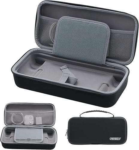 Miniatura 5 de Stream Deck - Funda de transporte para baraja de vapor funda protectora rígida portátil de viaje con bolsillos para accesorios y fundas de juego en