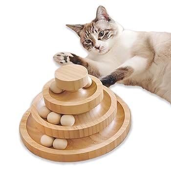 Amazon | 猫 おもちゃ ボール コロコロ にゃんこ ボールタワー