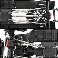 Vista 4 de Eje de transmisión interno inoxidable para 1/10 RC car Track Axial SCX10 Gladiator YK4082 TRX4 TF2 D110 RC Crawler eje de transmisión