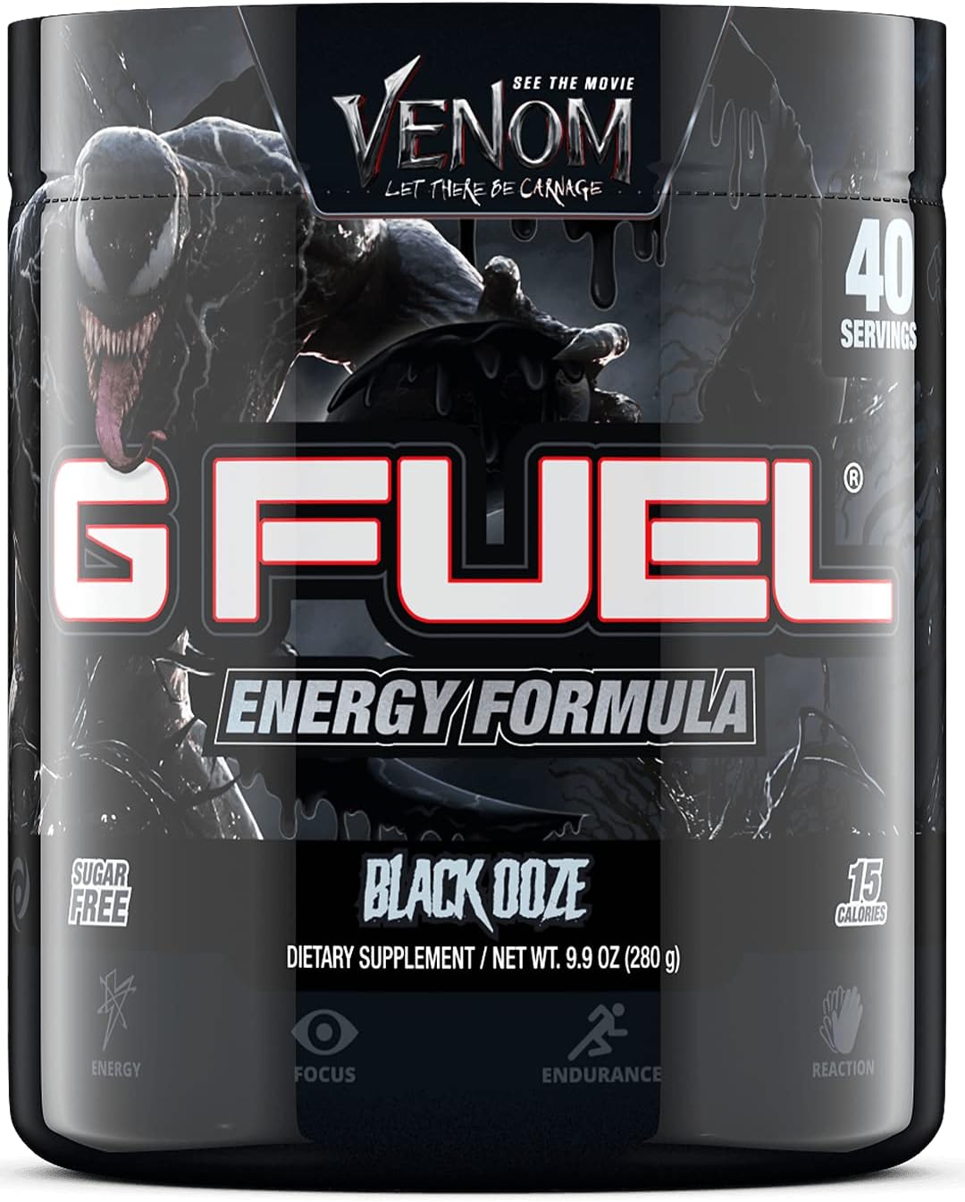 G Fuel Venom Elite Energy Powder, 293ml (40 Servings)