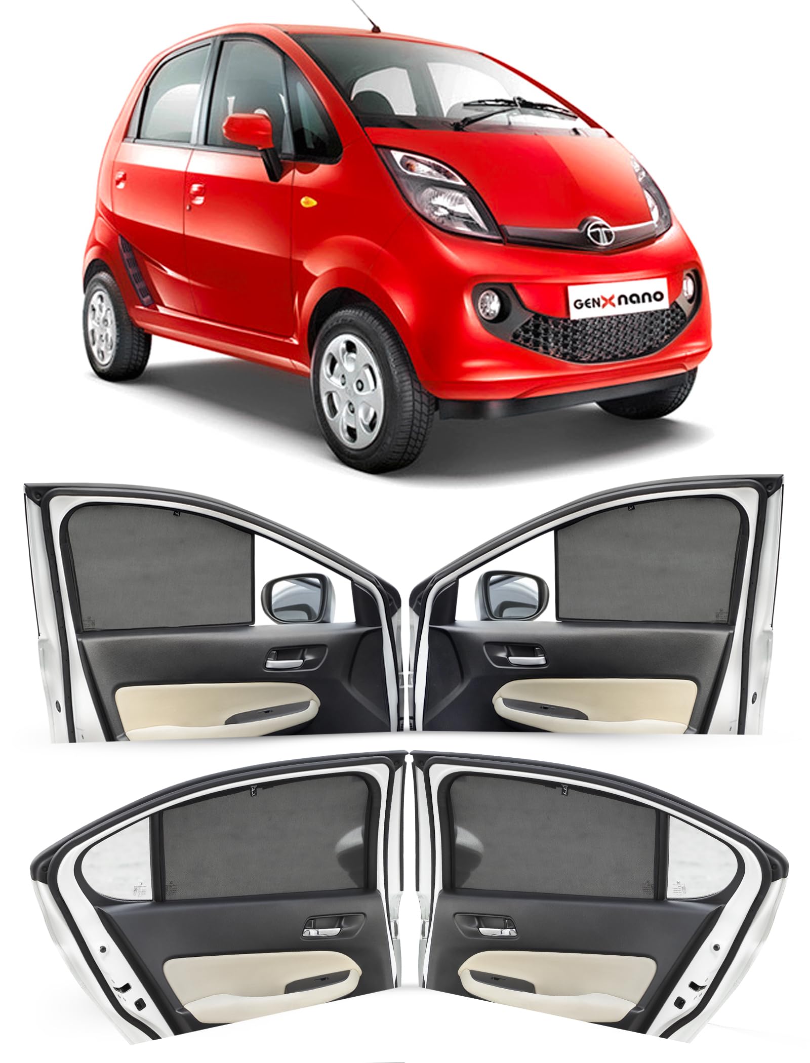 Hyundai i20 Sun Shades - UV Protection & Privacy -14