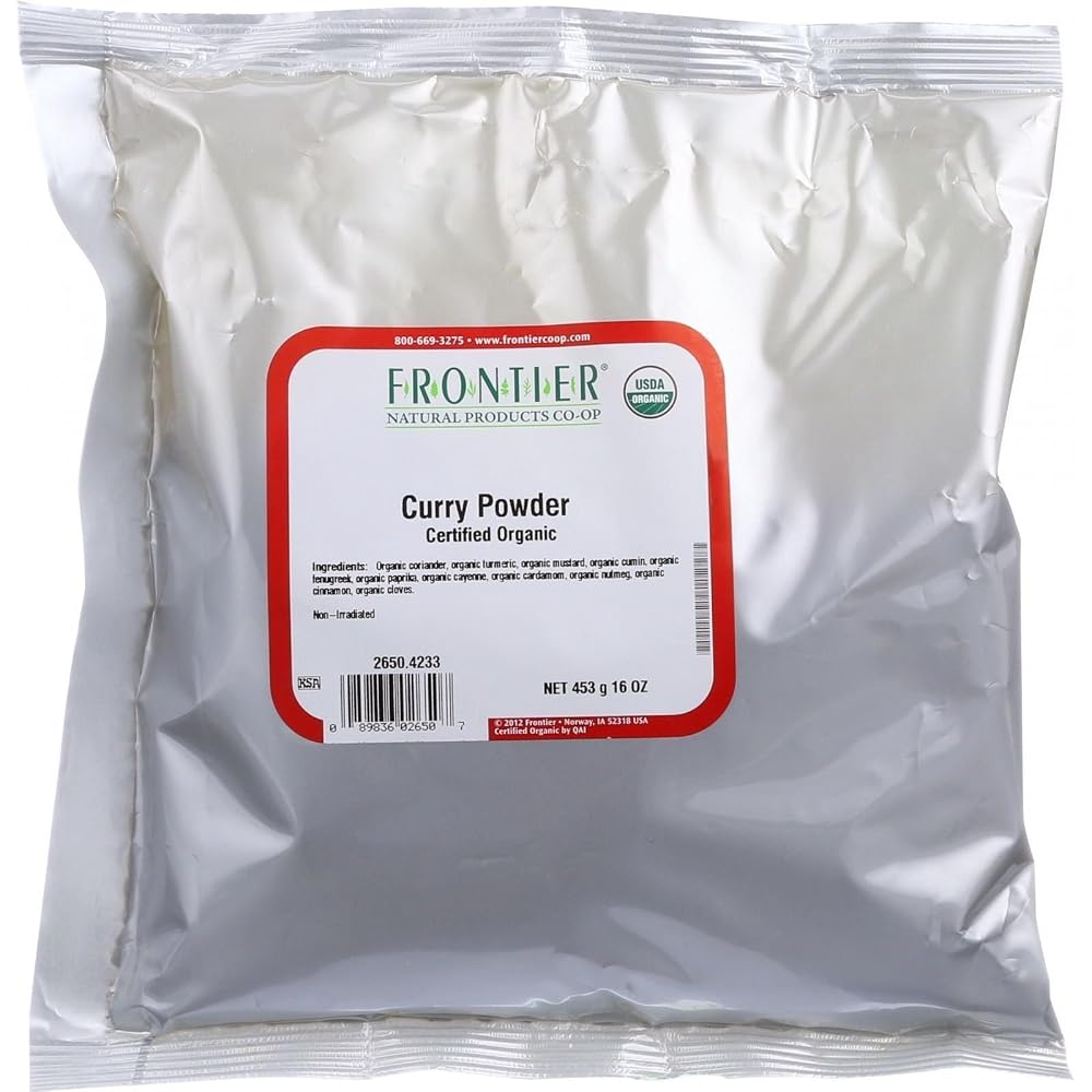 Frontier Herb Curry Powder Seasoning Blend - Organic - Bulk - 1 Lb8