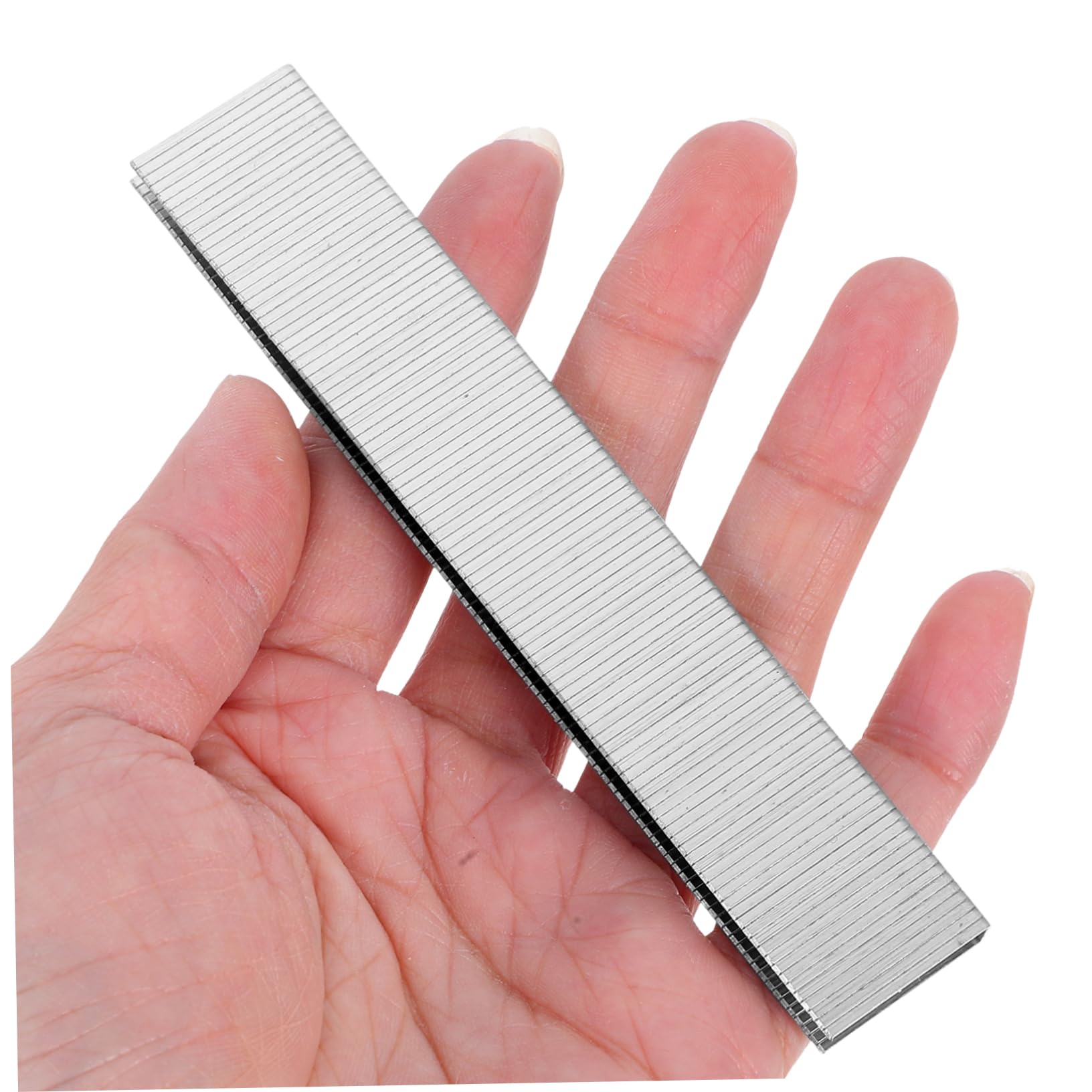 jojofuny Punti Metallici Alta Efficienza e Applicazioni Versatili a U in Ferro Galvanizzato per Chiodi a Graffetta per Legno e Plastica , per Ristrutturazioni Domestiche