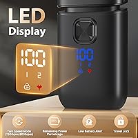 Vista 6 de Electric Foil Razor for Men, Electric Shavers with Pop-Up Trimmer Rechargeable - 2-Speed Adjustable, Travel Lock, 120 Mins Runtime, Double Floating