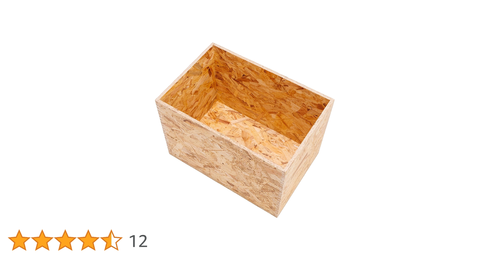 Amazon｜イエノLabo. レコードボックス70 OSB 完成品 木製 LP