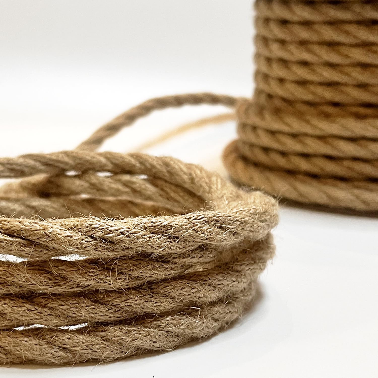 smartect Braided Cable twisted, Jute - Image 2