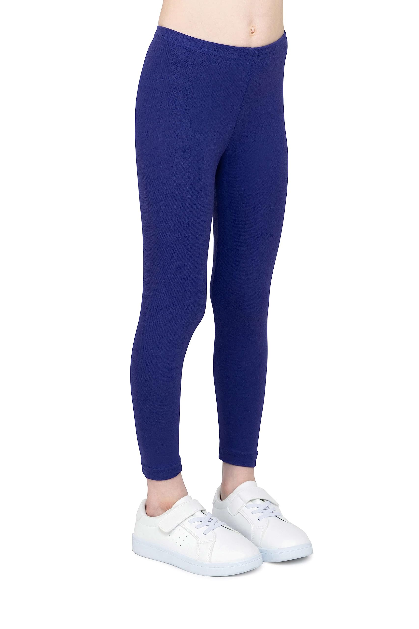 Leggings de algodón para niñas, Suaves y cómodos, para Entrenamiento Casual, Estilo Elegante, Ropa básica Zoe — view 12