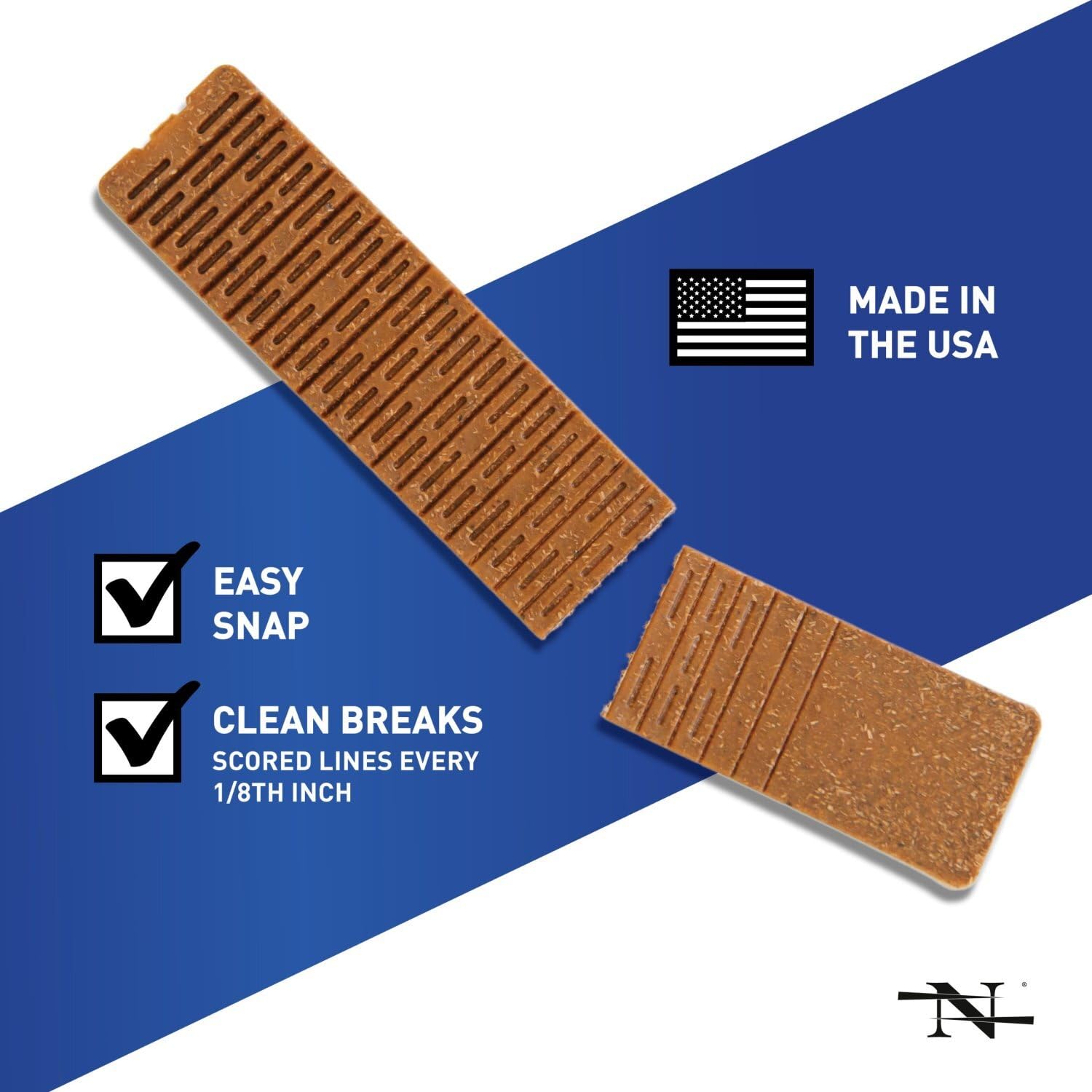 Nelson Wood Shims, 8-inch 12-Pack Composite Bundle: Amazon.com