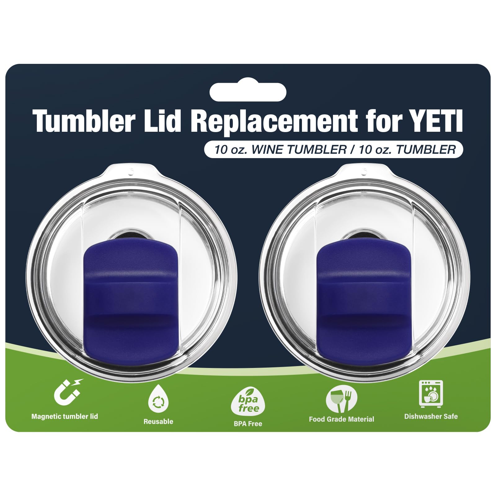 Couvercle magnétique YETI de rechange premium violet pour 295 ml