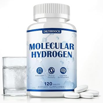 Hydrogen Water Tablets with Magnesium -12 PPM Hydrogen Tablets for Drinking Water Molecular Hydrogen Water Supplement for Cellular Health Healthy Aging