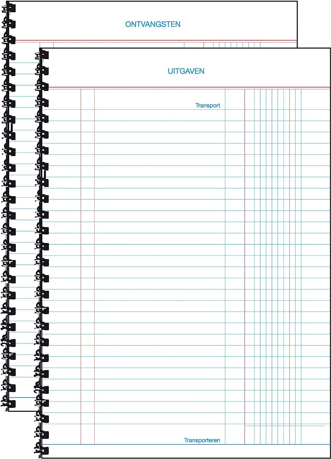 Sigel Expres Kasboek ? Dutch Columns Account Book, 50 Sheets a5
