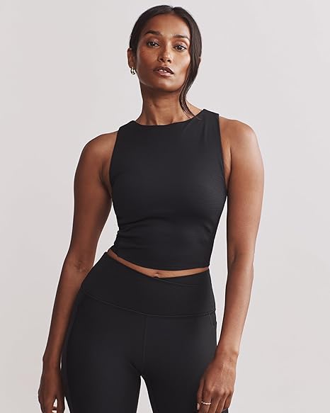 Rhone Sports Bras for Women,Ripple Longline Women's Bra,RippleKnit Fabric, Wirefree