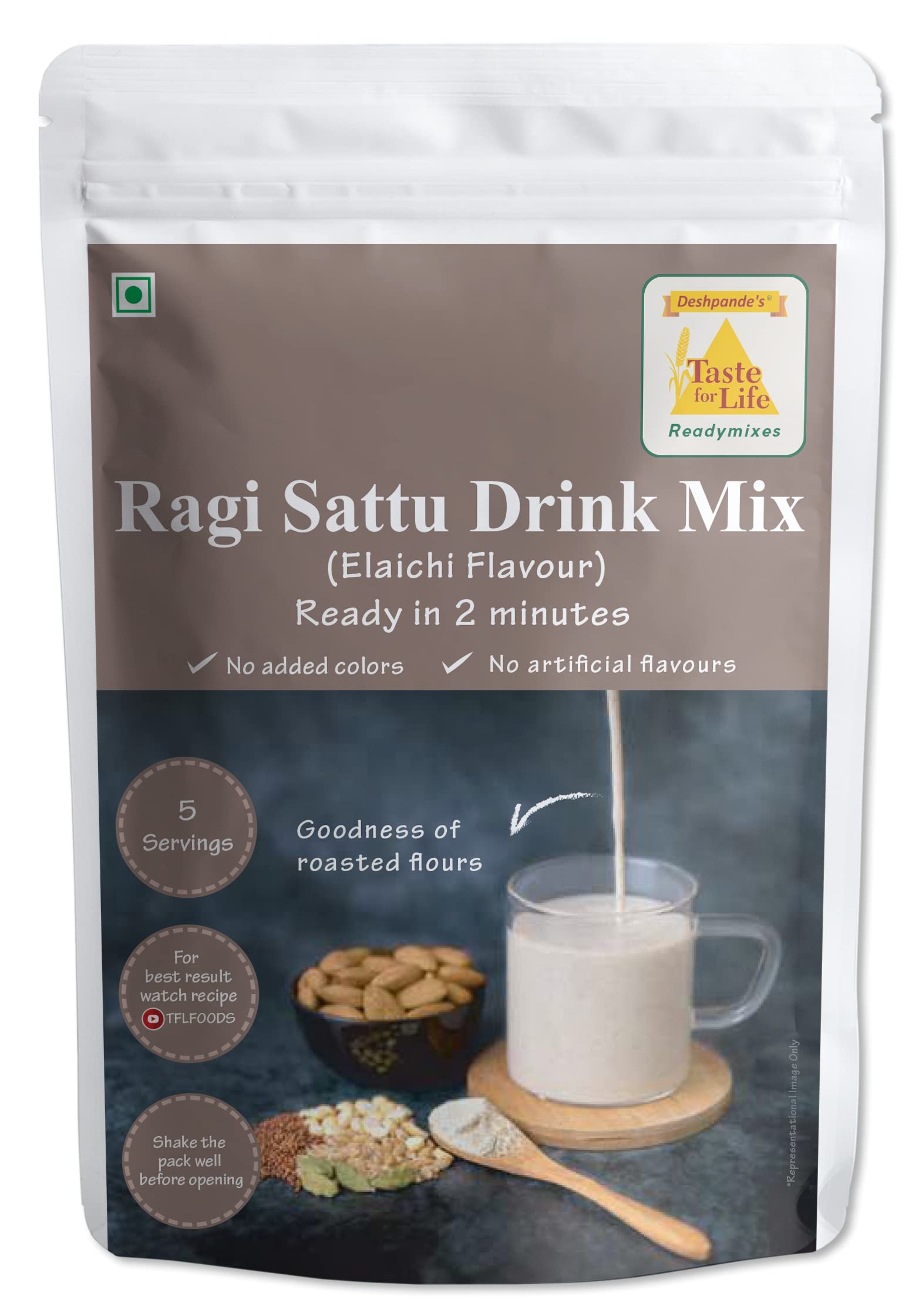 Taste for Life Ragi Sattu Drink Mix 100g