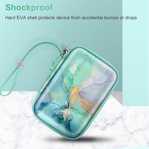 Miniatura 5 de Fintie Funda para cámara digital compatible con Kodak Pixpro FZ55, FZ45, FZ53, FZ43, WPZ2, Canon PowerShot ELPH 360, LecranCAMKORY, bolsa de