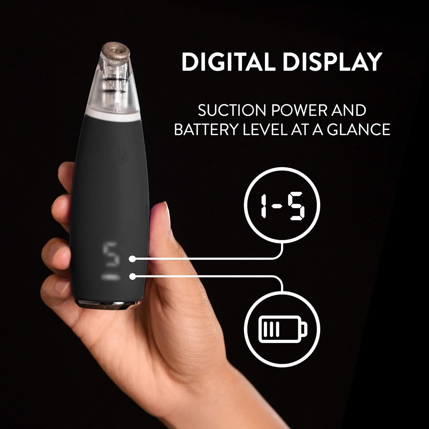Microderm GLO GEM Diamond Microdermabrasion and Suction Tool - Best Pore Vacuum for Skin Toning - #1 Advanced Facial Treatment Machine - Promotes Collagen Production for Tone, Bright & Clear Skin : Beauty & Personal Care