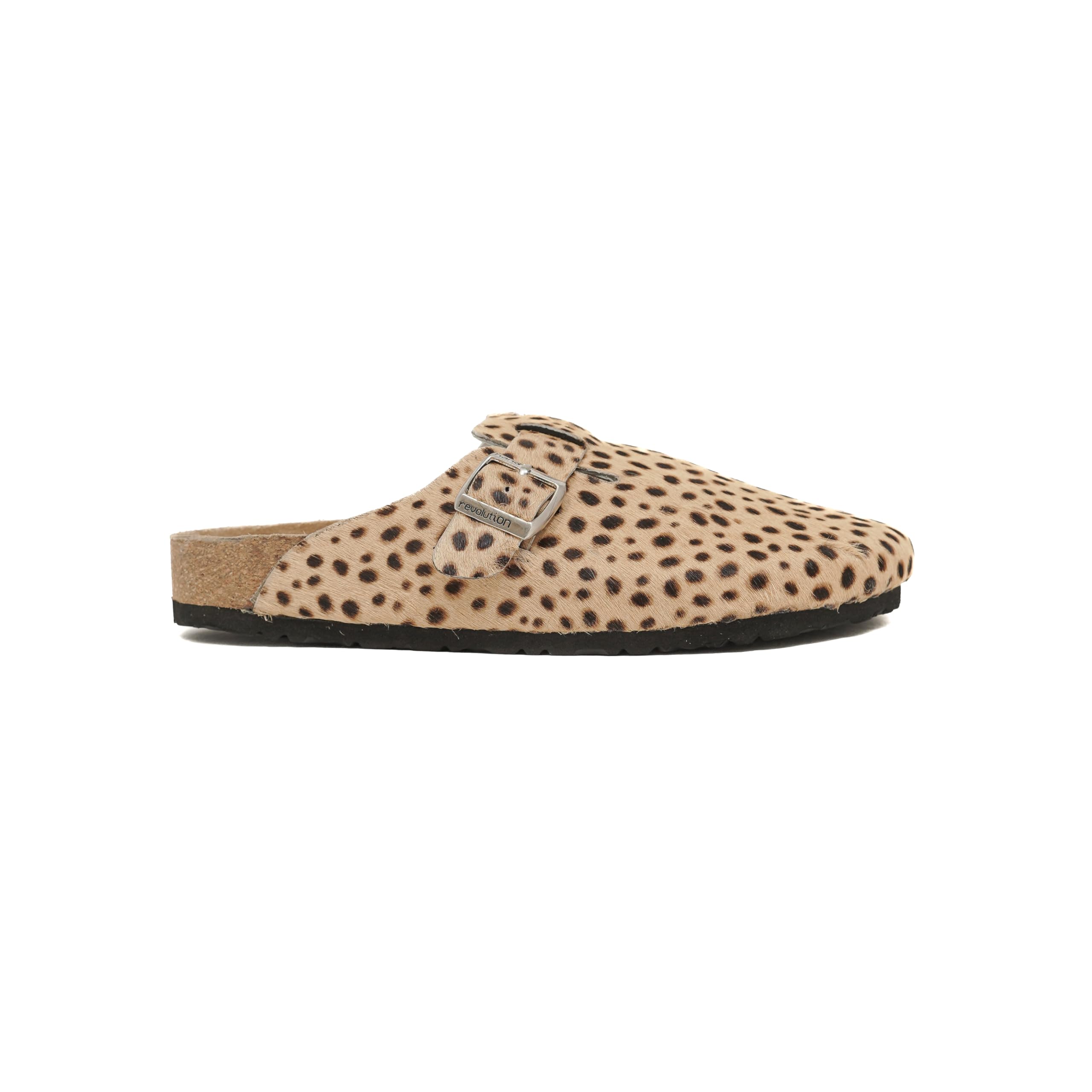 Limited Edition Men's Genuine Leather Buckle Mule Sandals | Closed Toe Cork Footbed Clogs | Premium Comfort Slip-On Casual Footwear | Sizes 6-12-image-34
