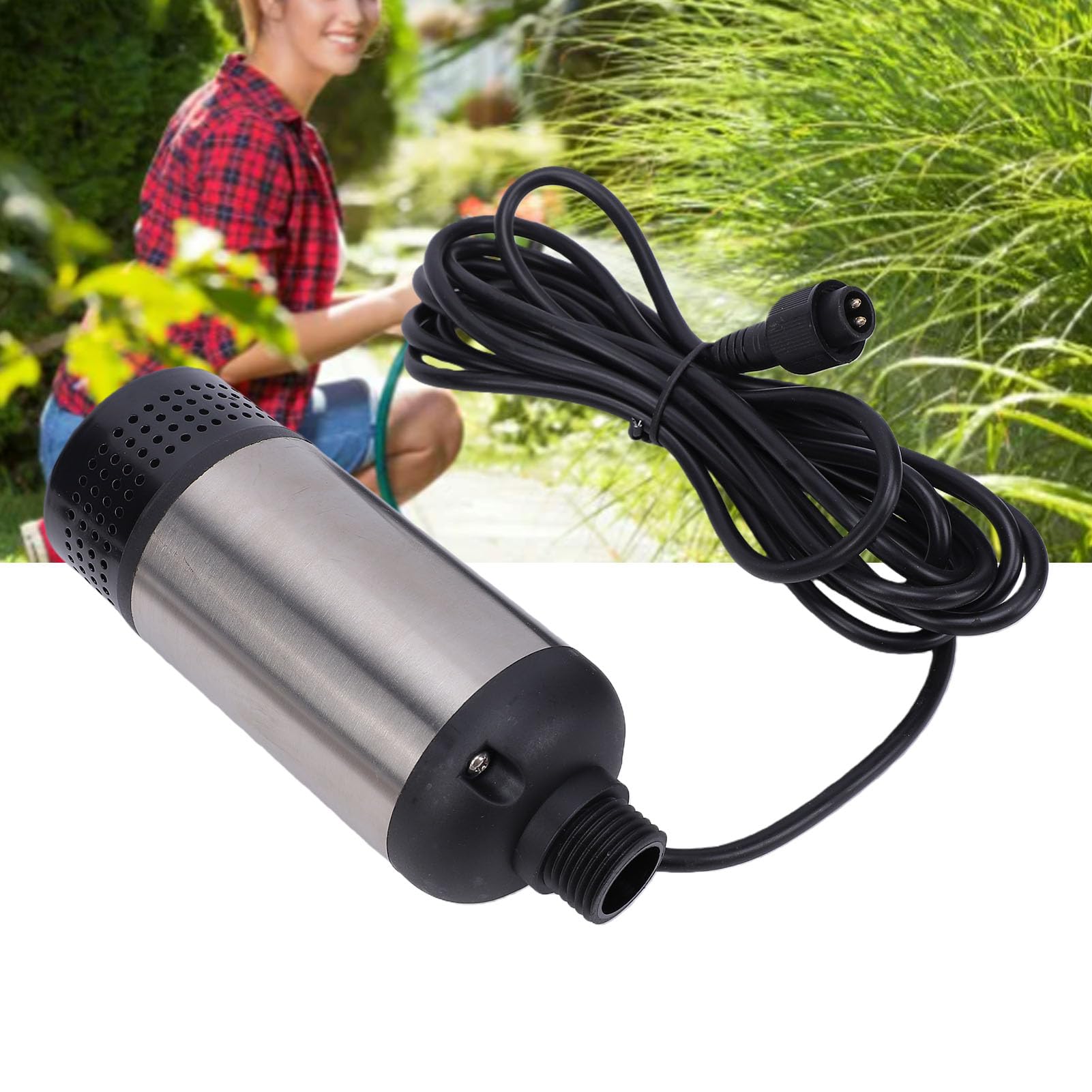 Bomba de Agua Sumergible 1268 GPH 12V Bomba de Aguas Residuales