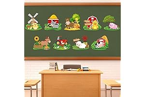 Fulmoon Farm Animal Cutouts: Adorning Homes and Parties with Rustic Charm