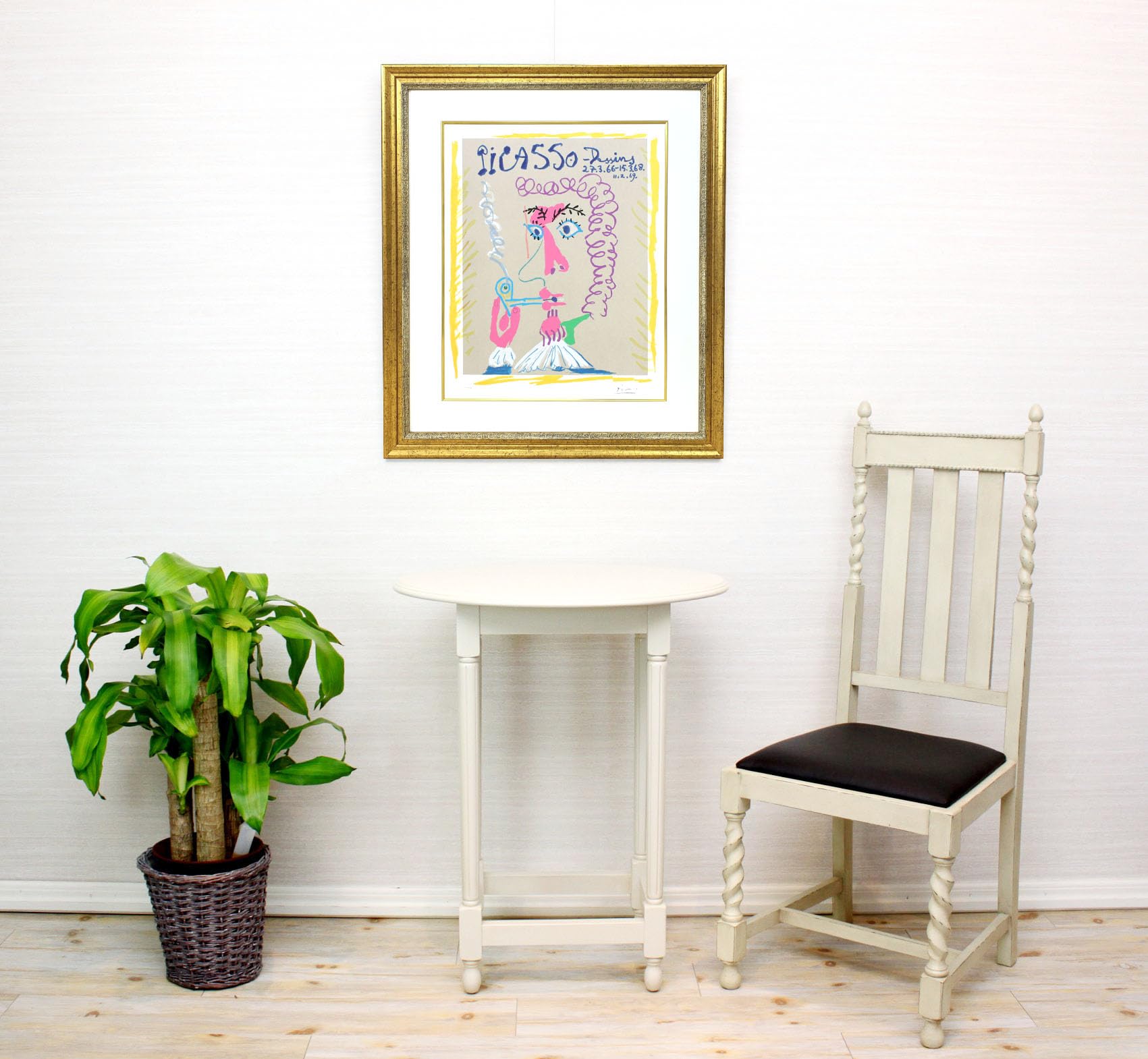 Amazon.co.jp: ピカソ 絵画「デッサン」限定エディション付複製画